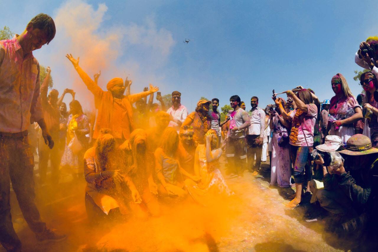 Fêter Holi au Rajasthan