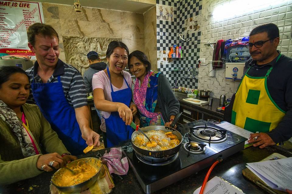 Shashi cooking classes Udaipur