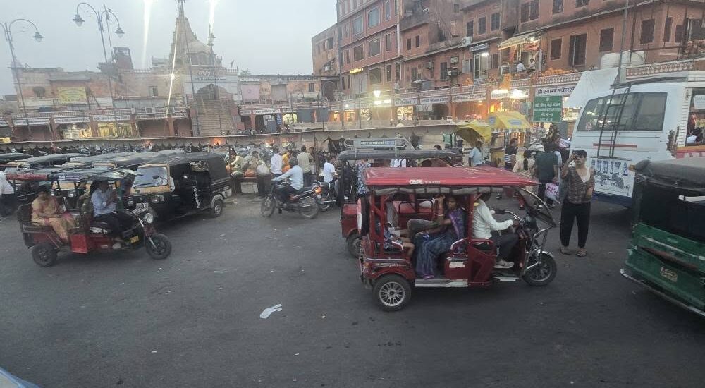 les bazars de nuit à Jaipur