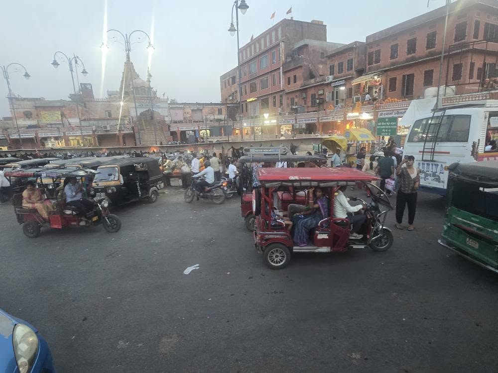 les bazars de nuit à Jaipur
